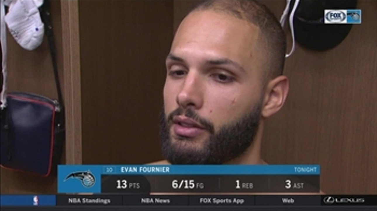 Evan Fournier recaps tough loss to Pistons