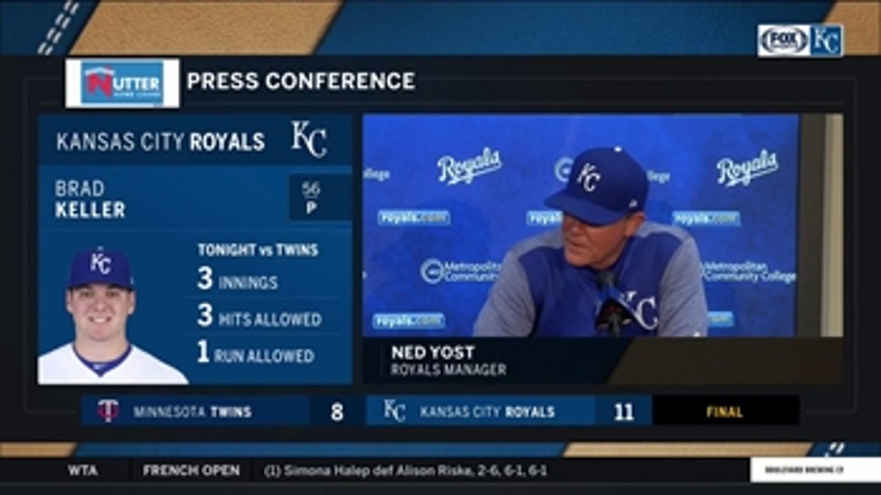 Yost on Royals offense: 'The bats came out on fire'