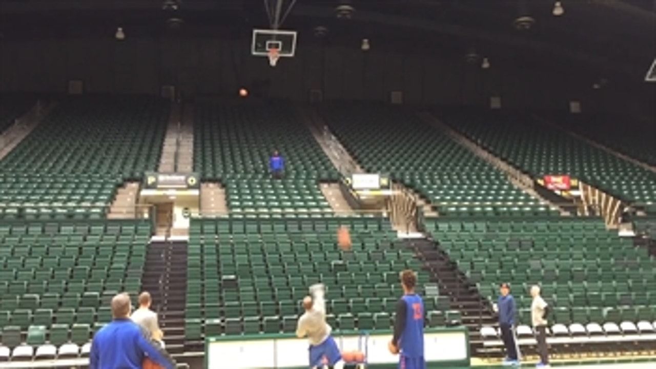 This trick basketball shot by a former Boise State football player is ridiculous