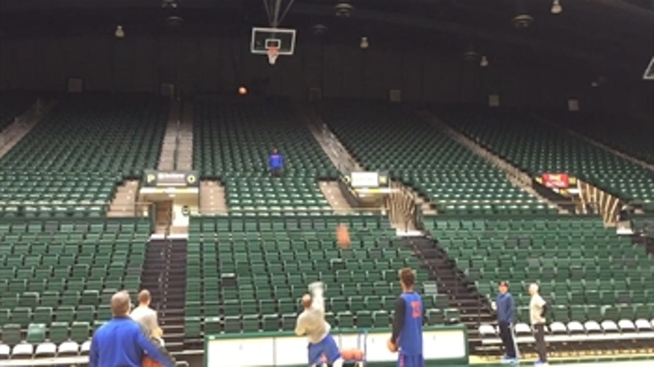 This trick basketball shot by a former Boise State football player is ridiculous