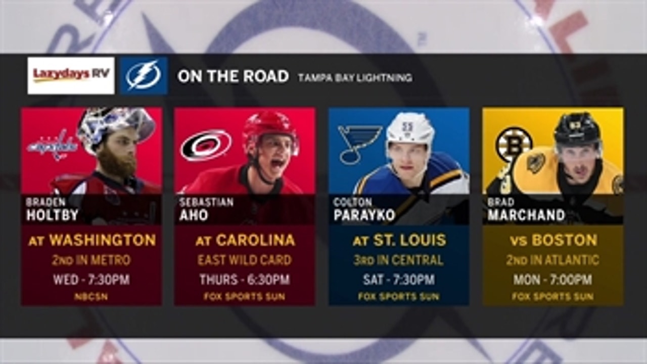 Lightning, Capitals clash in matchup of NHL powerhouses