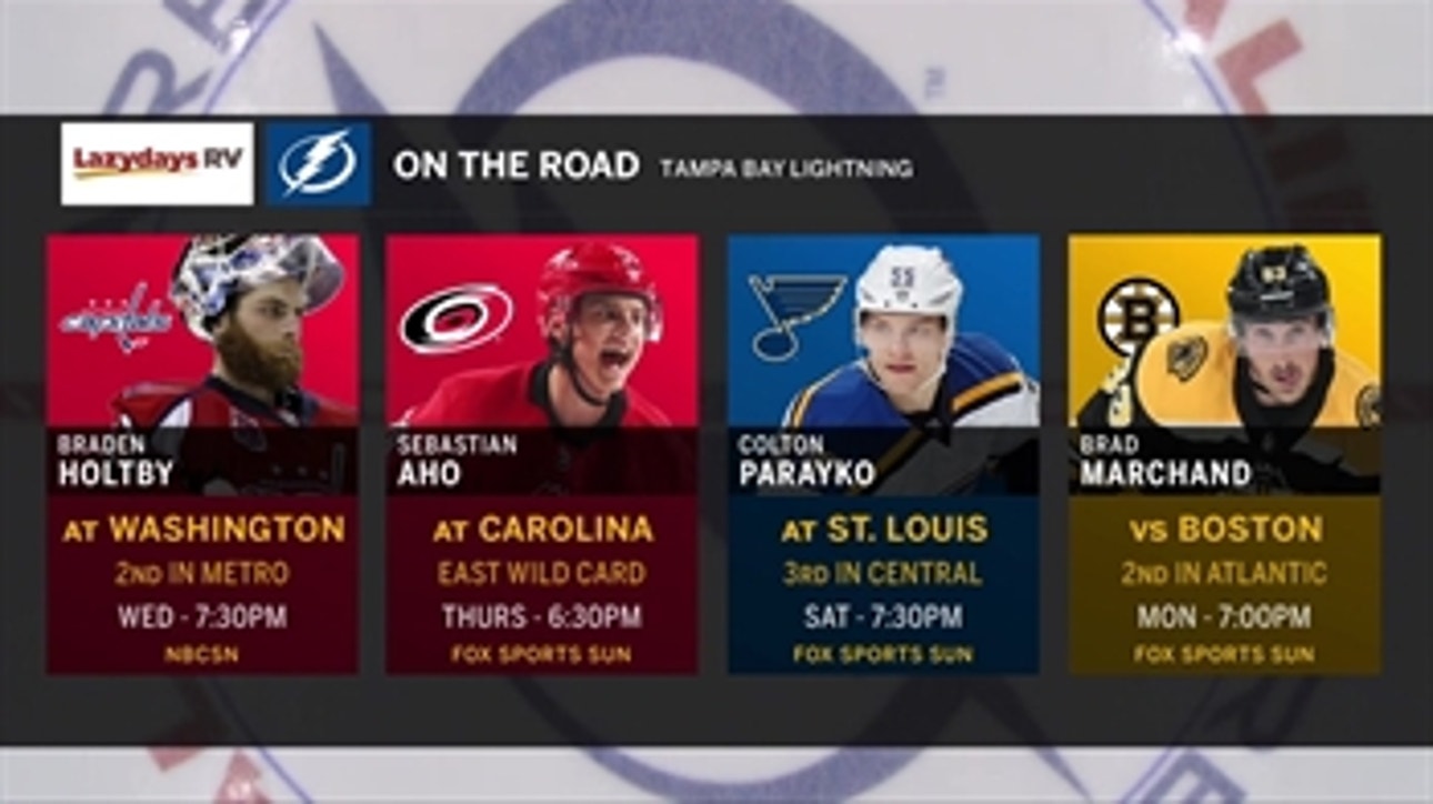 Lightning, Capitals clash in matchup of NHL powerhouses