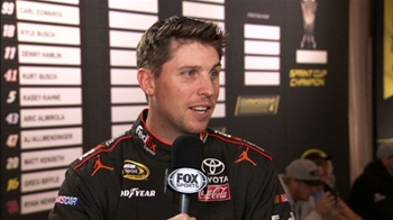 Denny Hamlin - Chase Media Day Interview