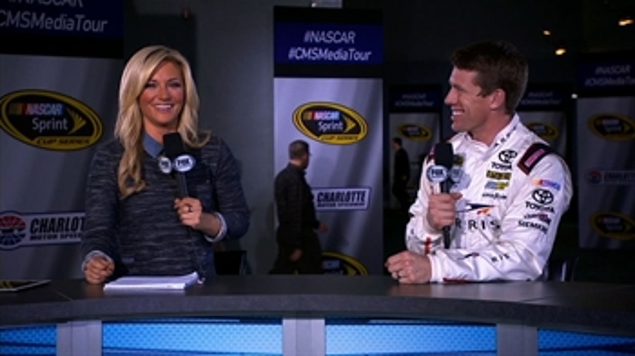 Carl Edwards Interview - NASCAR Media Tour