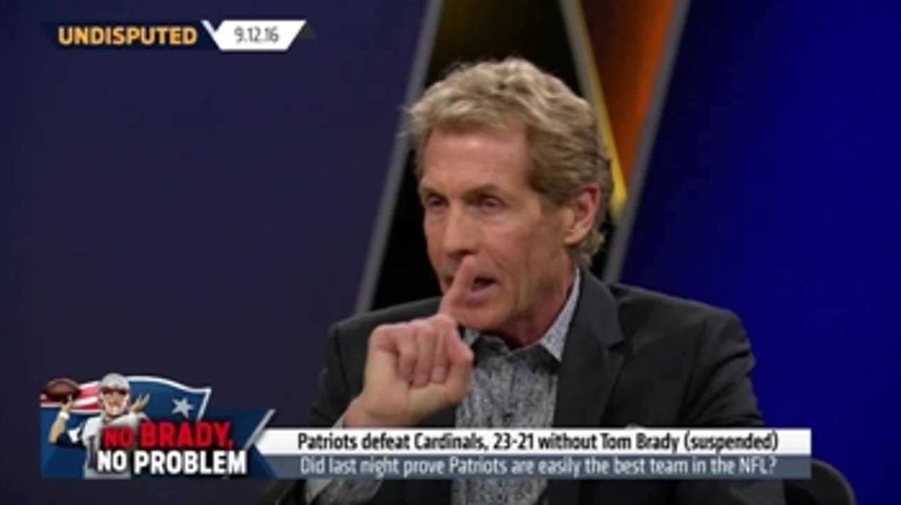 Skip Bayless explains why the 'AFC East is already over' in 2016 ' UNDISPUTED