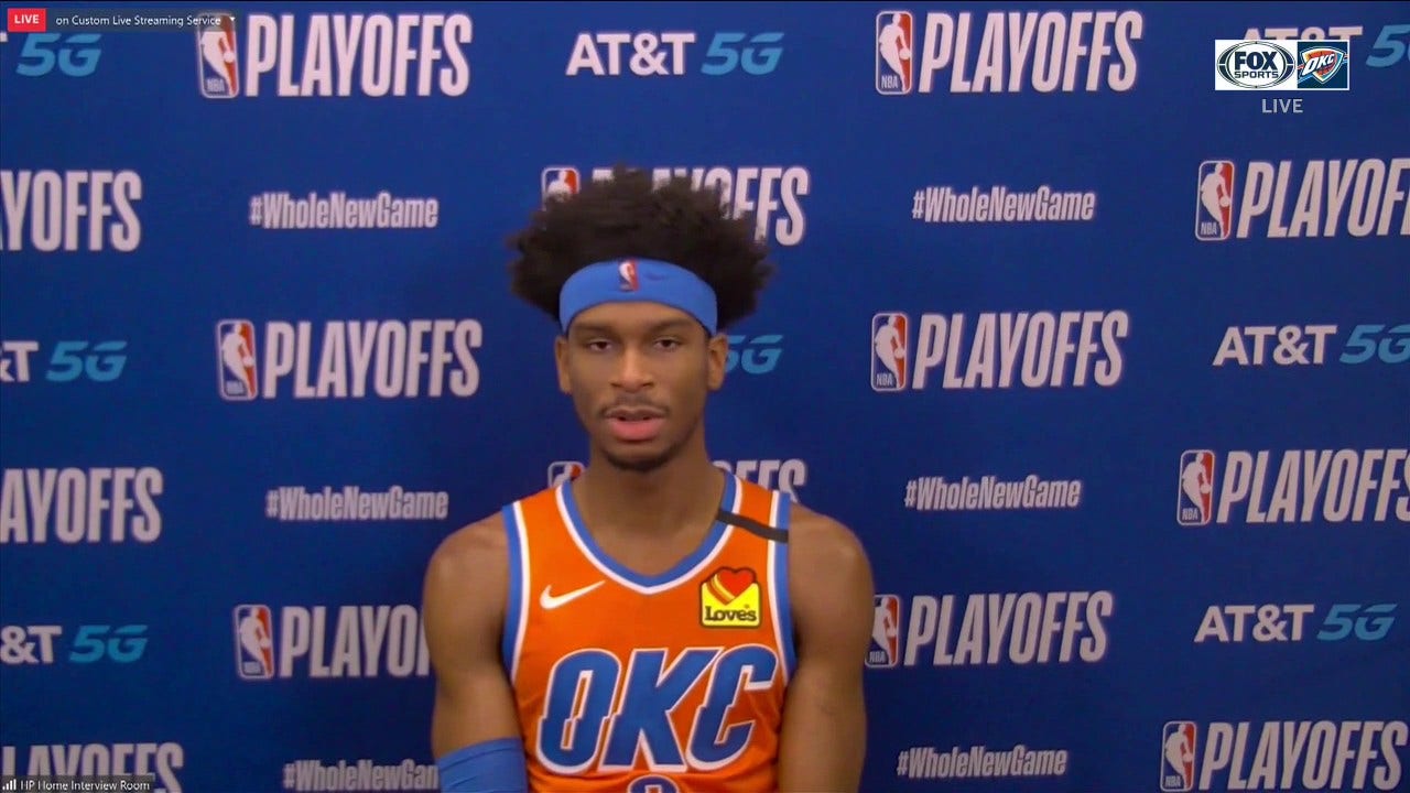 Shai Gilgeous-Alexander has 23 in the Thunder Game 3 Win vs. Rockets