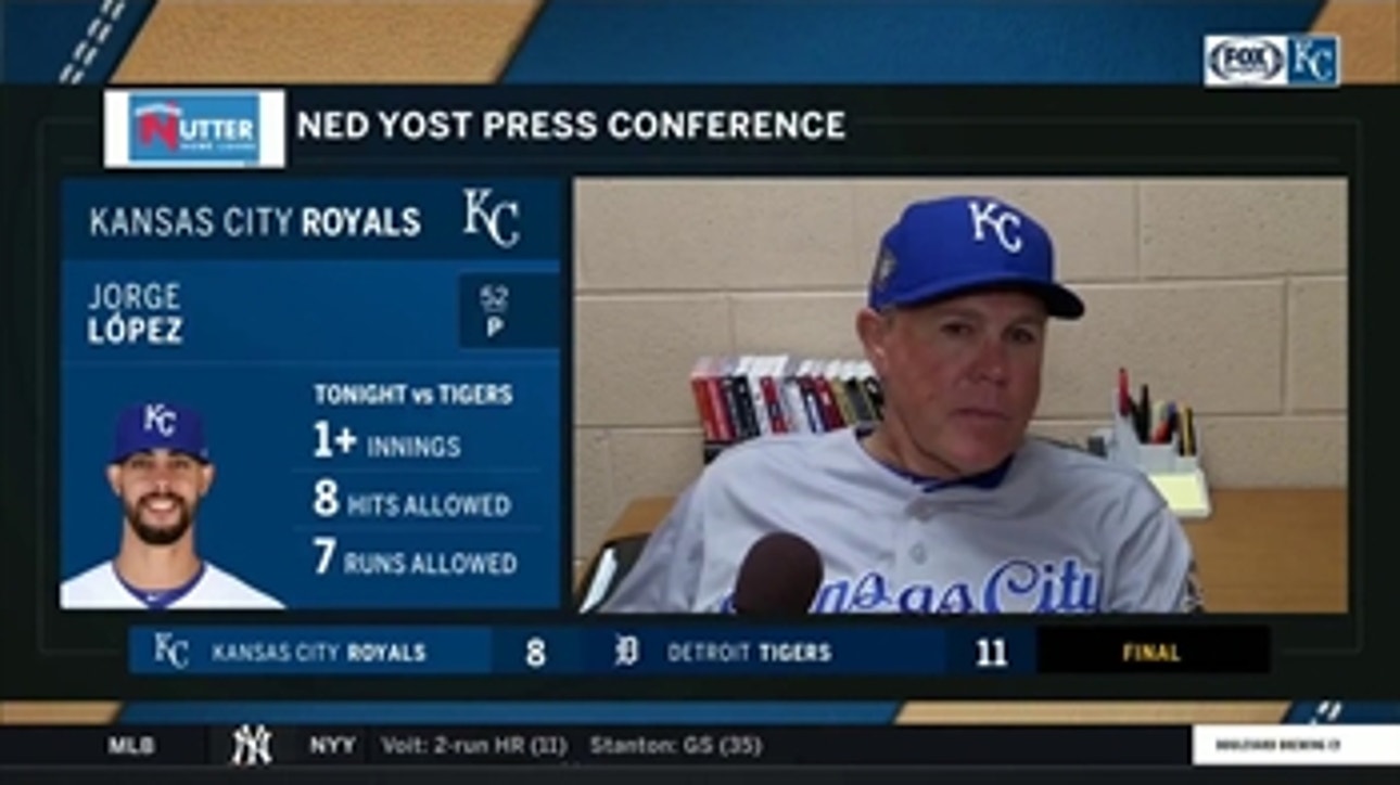 Ned Yost: 'We just didn't pitch good tonight'