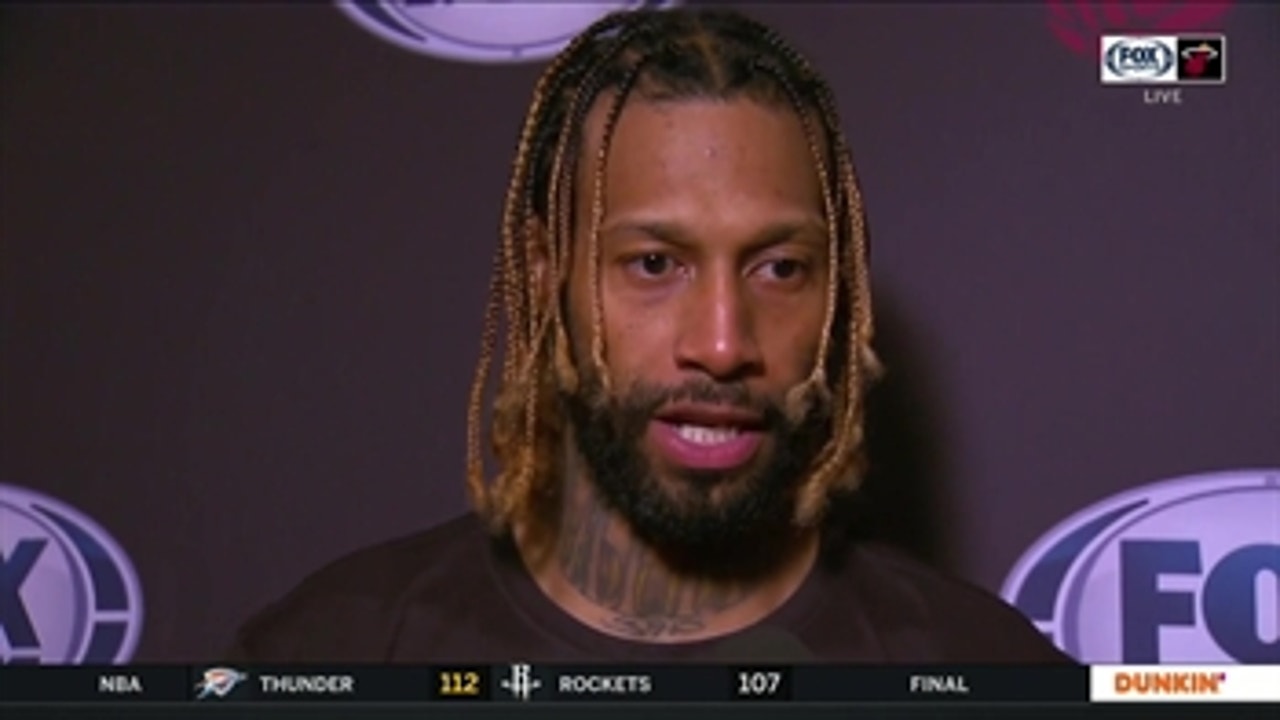 James Johnson proud of Heat's grit after win over Kings
