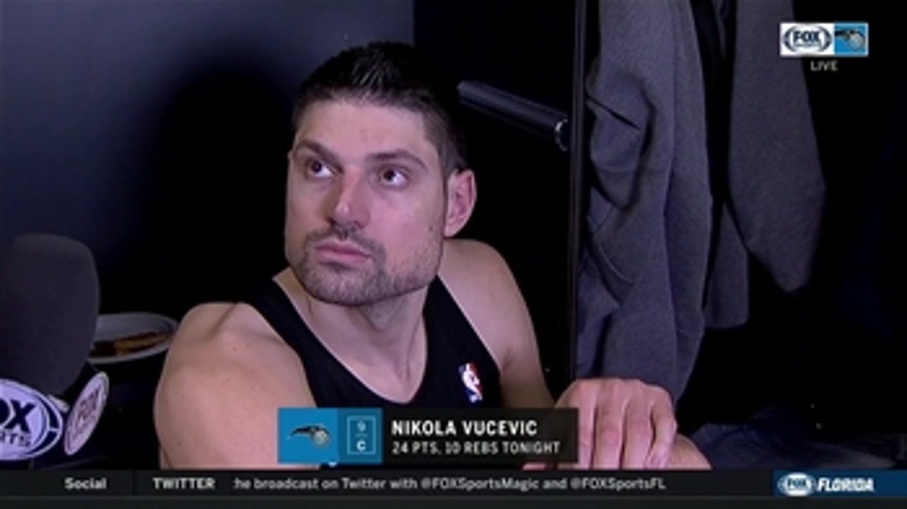 Nikola Vucevic on Magic's defense, bouncing back in Charlotte