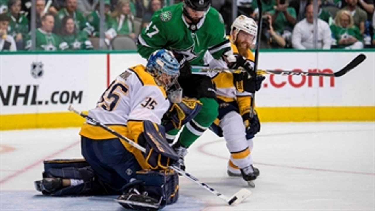 Predators' season comes to end with OT loss to Stars in Game 6