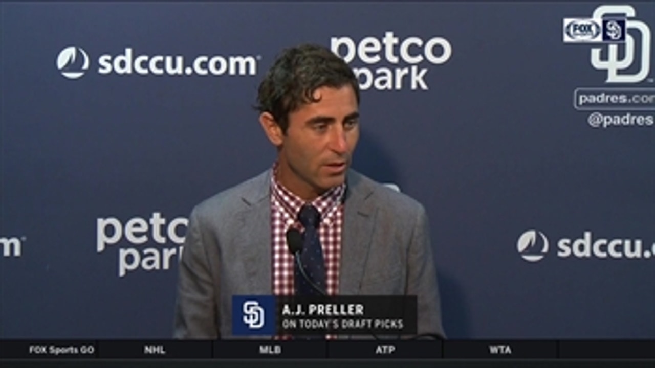 AJ Preller, Mark Conner recap Day One of the Padres' draft