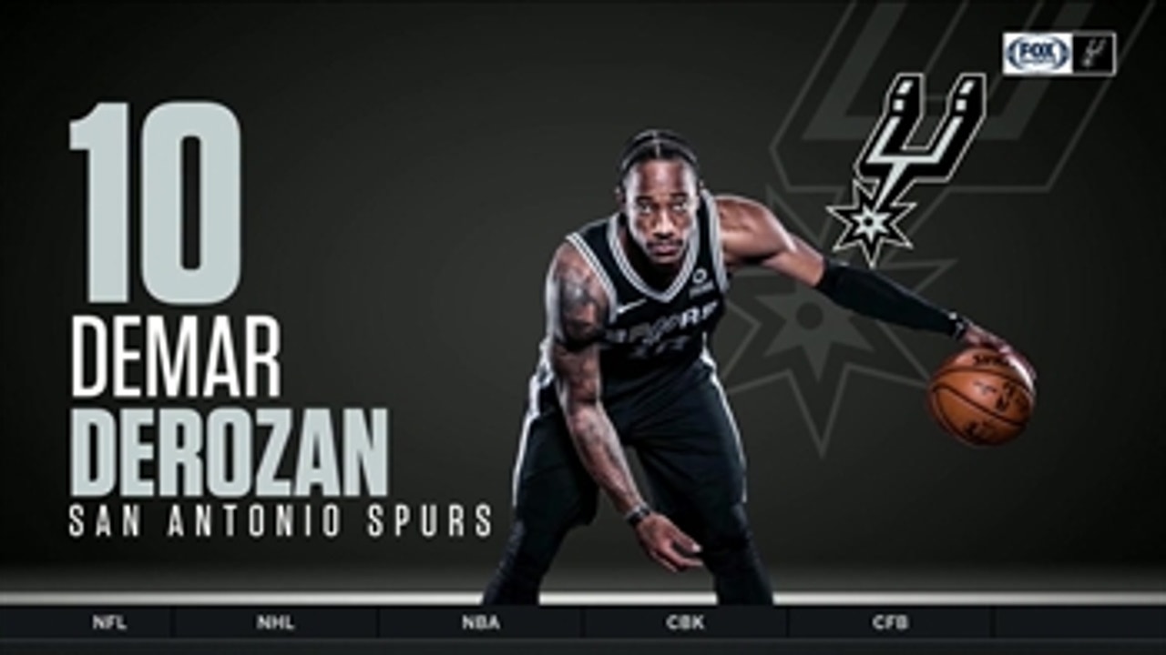WATCH: DeMar DeRozan Pushes Spurs over Grizzlies with Hot Shooting Night