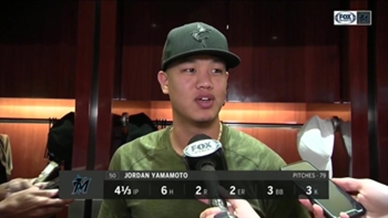 Jordan Yamamoto reflects on first trip back to the mound since August 24th