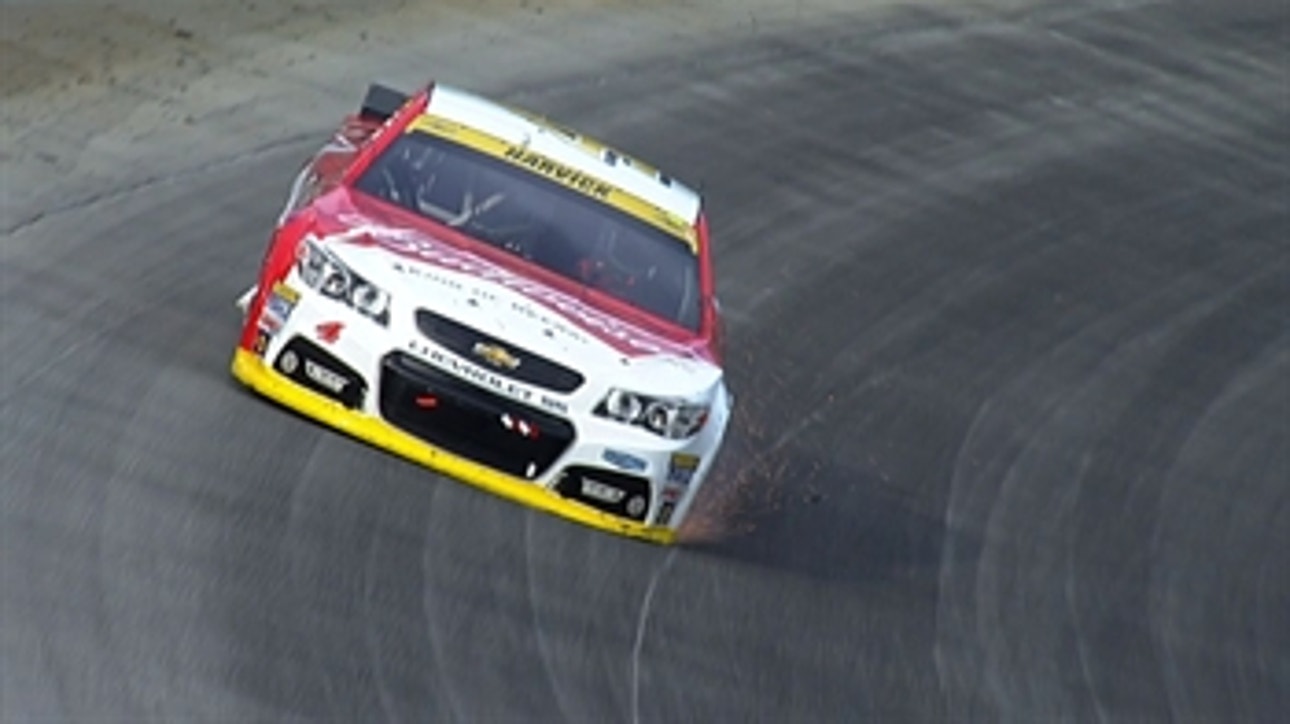 CUP: Dominating Kevin Harvick Suffers a Flat - Dover 2014