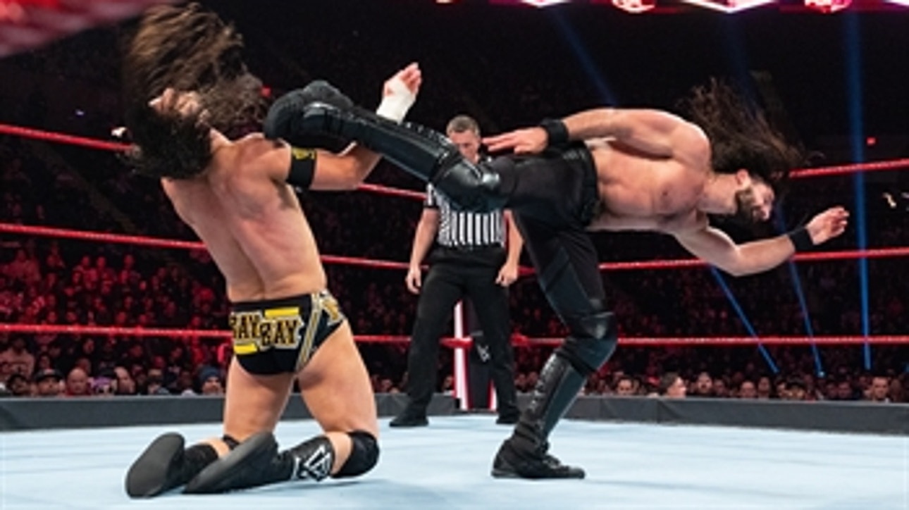 Adam Cole vs. Seth Rollins - NXT Title Match: Raw, Nov. 4, 2019 (Full Match)