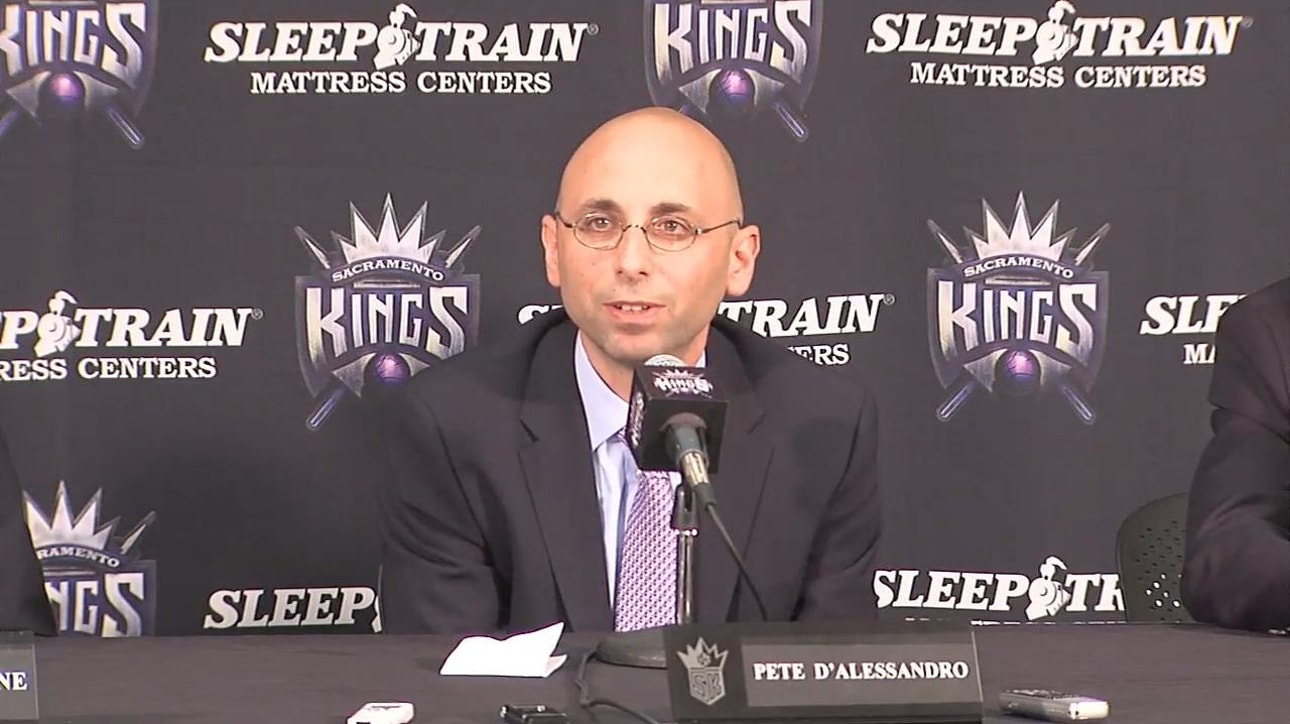 D'Alessandro introduced as Kings GM