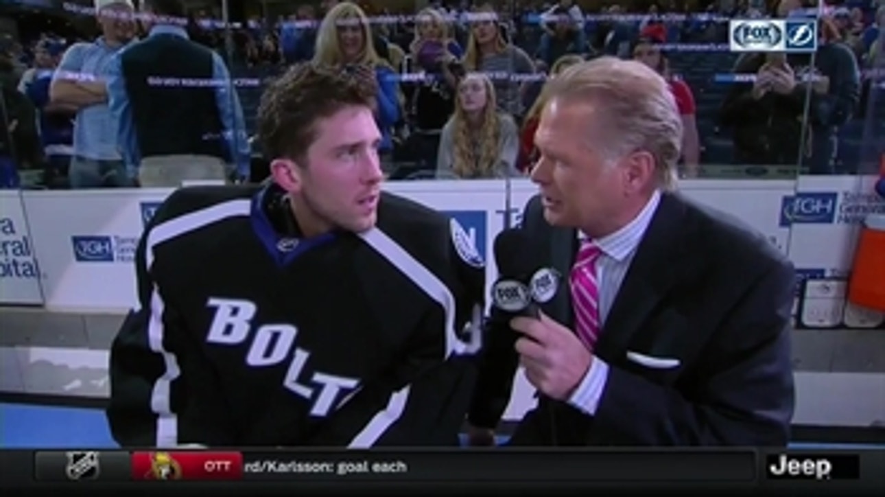 Ben Bishop: We wanted to come back home with a strong game