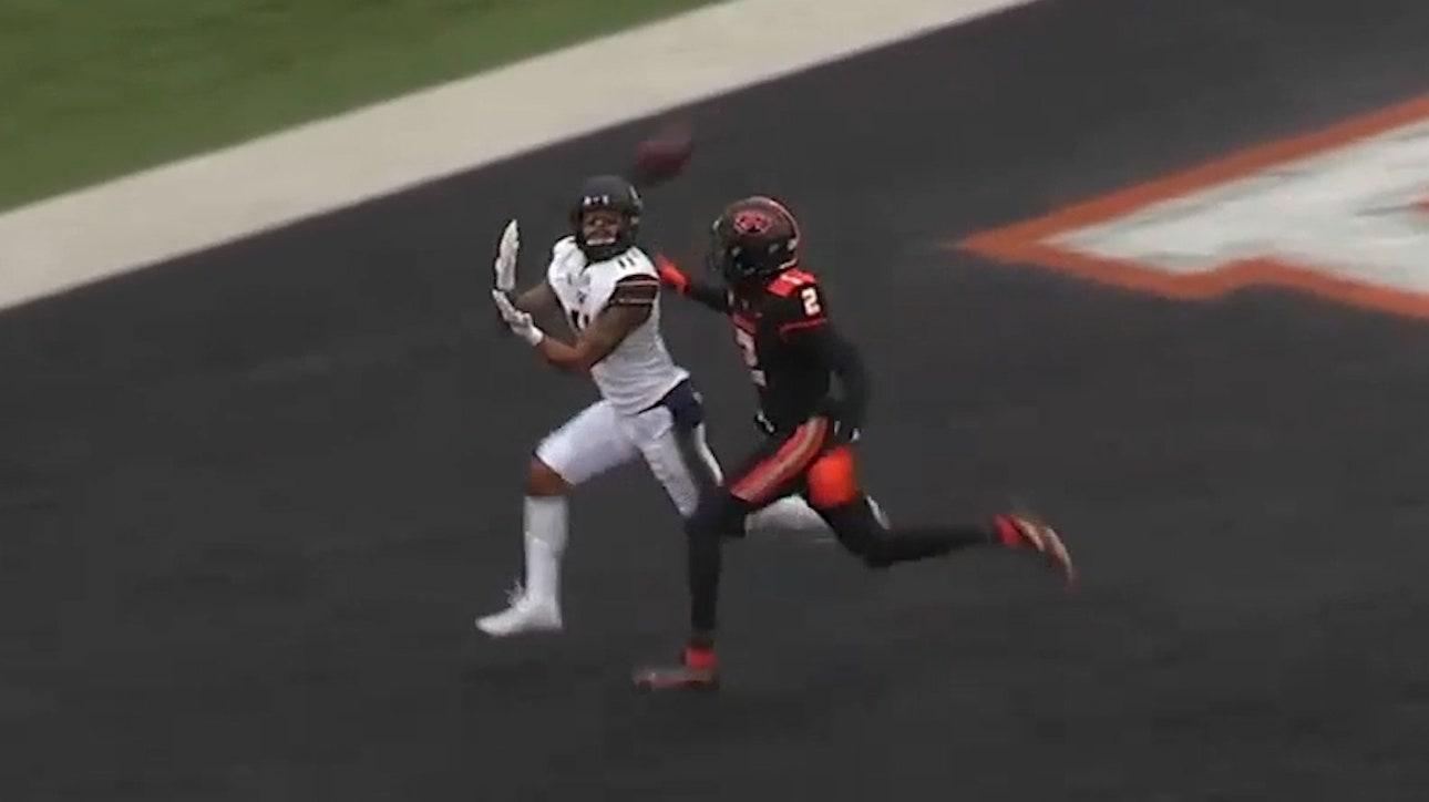 Cal's Chase Garbers throws a dime to Kekoa Crawford for a 20-yard TD, take 17-14 lead over Oregon State