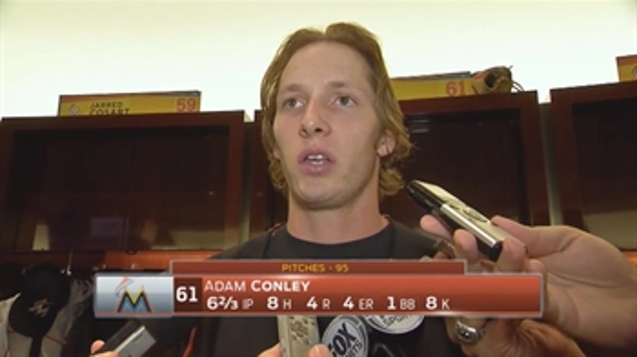 Adam Conley: I was cruising then I let off a little