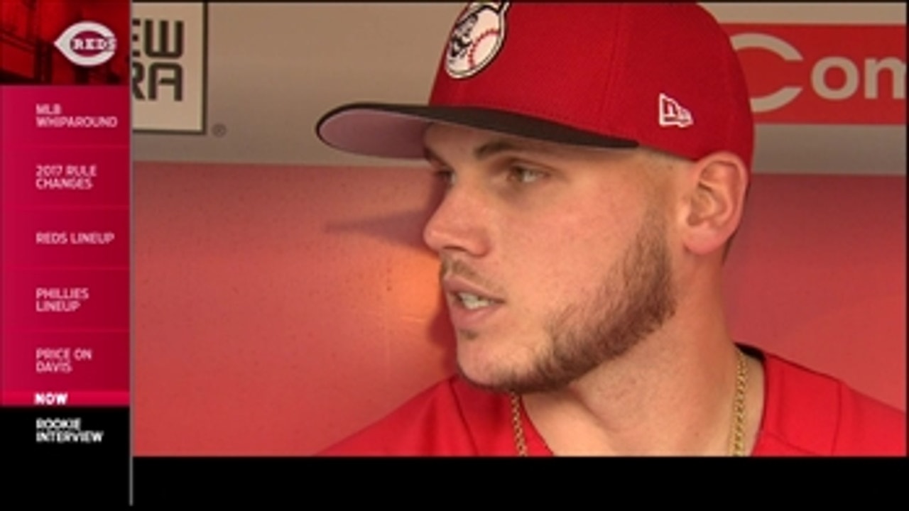 Rookie Davis healthy, ready for debut with Reds