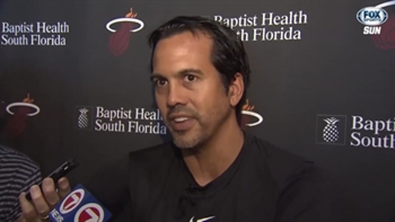 Erik Spoelstra ready to get back to work after long offseason