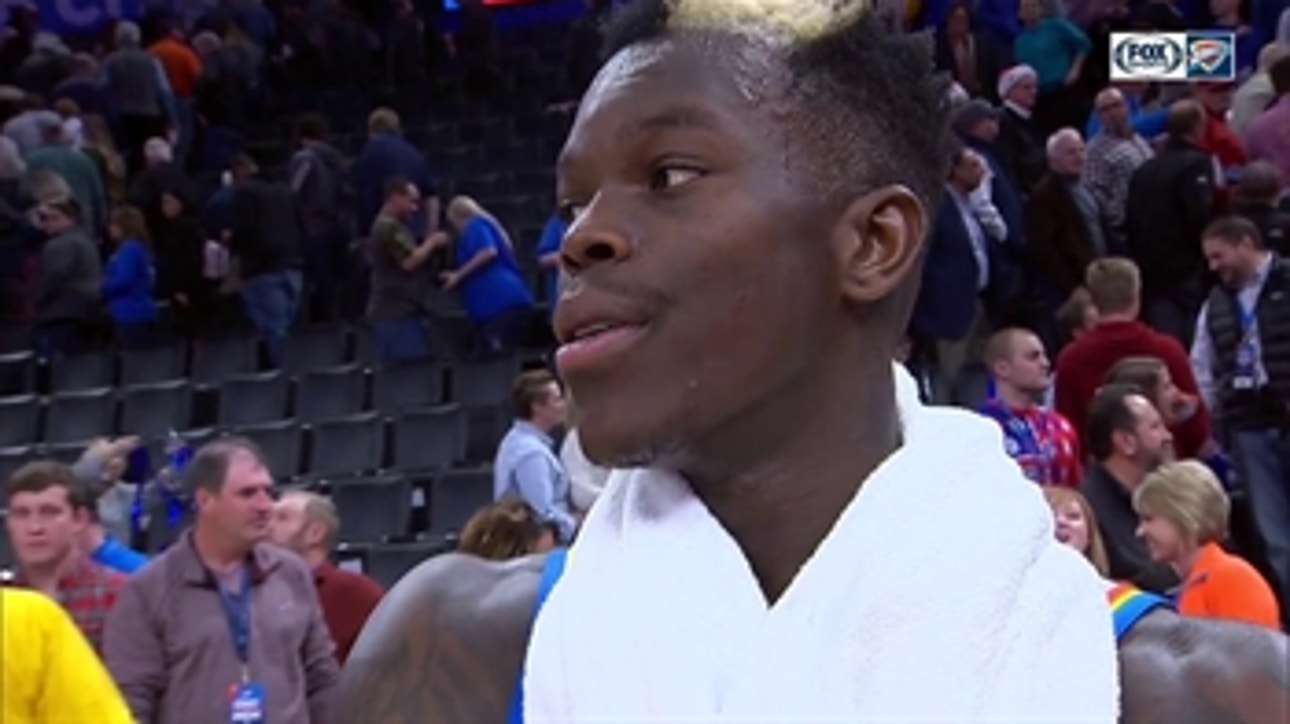 Dennis Schroder talks OKC 24-point comeback win vs. Memphis