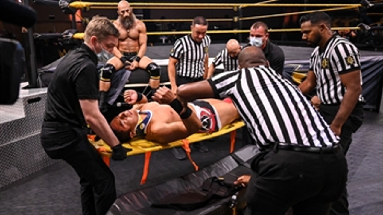 What damage did Tommaso Ciampa inflict on Jake Atlas?: NXT Injury Report, Aug. 27, 2020