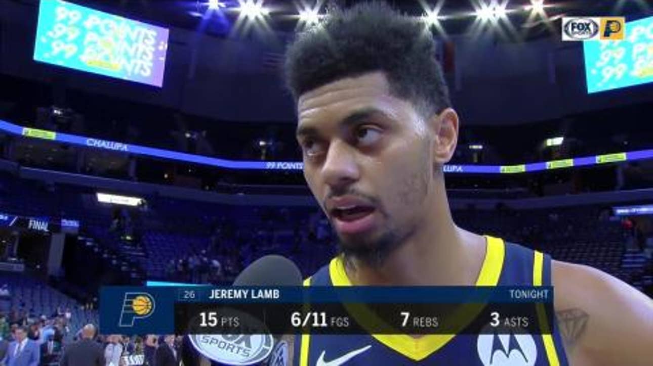 Lamb: 'We were moving the ball well' in win over Grizzlies