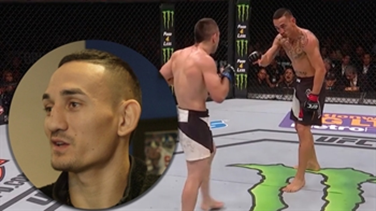 Max Holloway reflects on his famous exchange with Ricardo Lamas at UFC 199