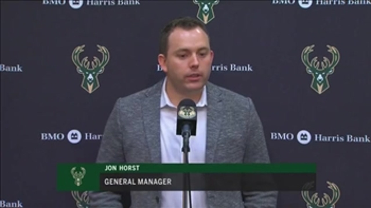 GM Horst: Bucks to move forward without Kidd