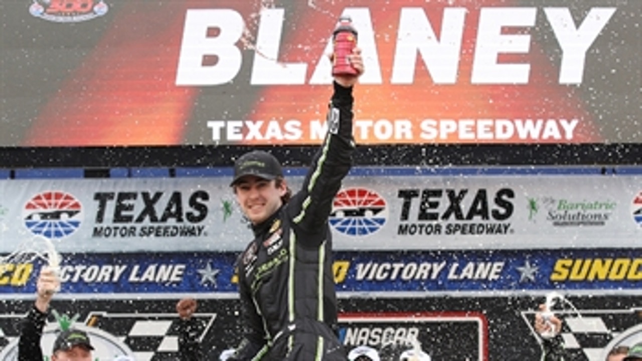 Ryan Blaney wins at Texas Motor Speedway ' 2018 NASCAR XFINITY SERIES ' FOX NASCAR