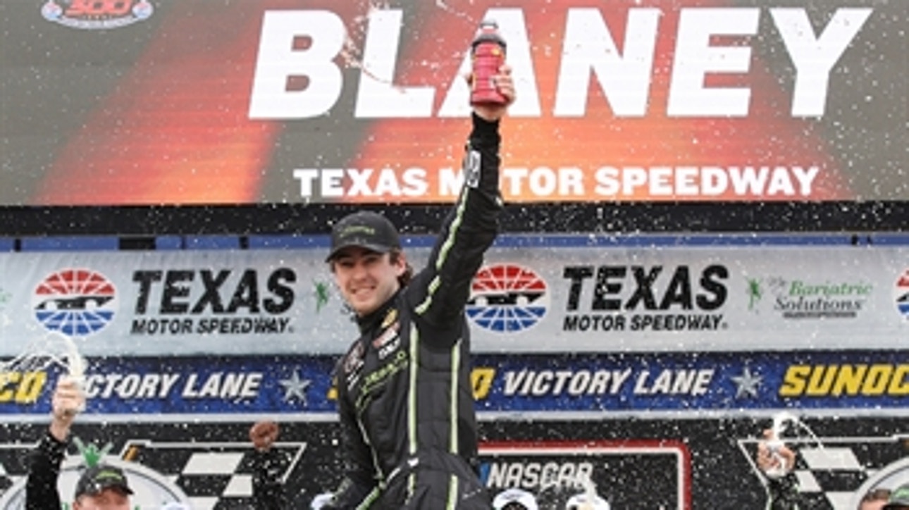 Ryan Blaney wins at Texas Motor Speedway | 2018 NASCAR XFINITY SERIES | FOX NASCAR