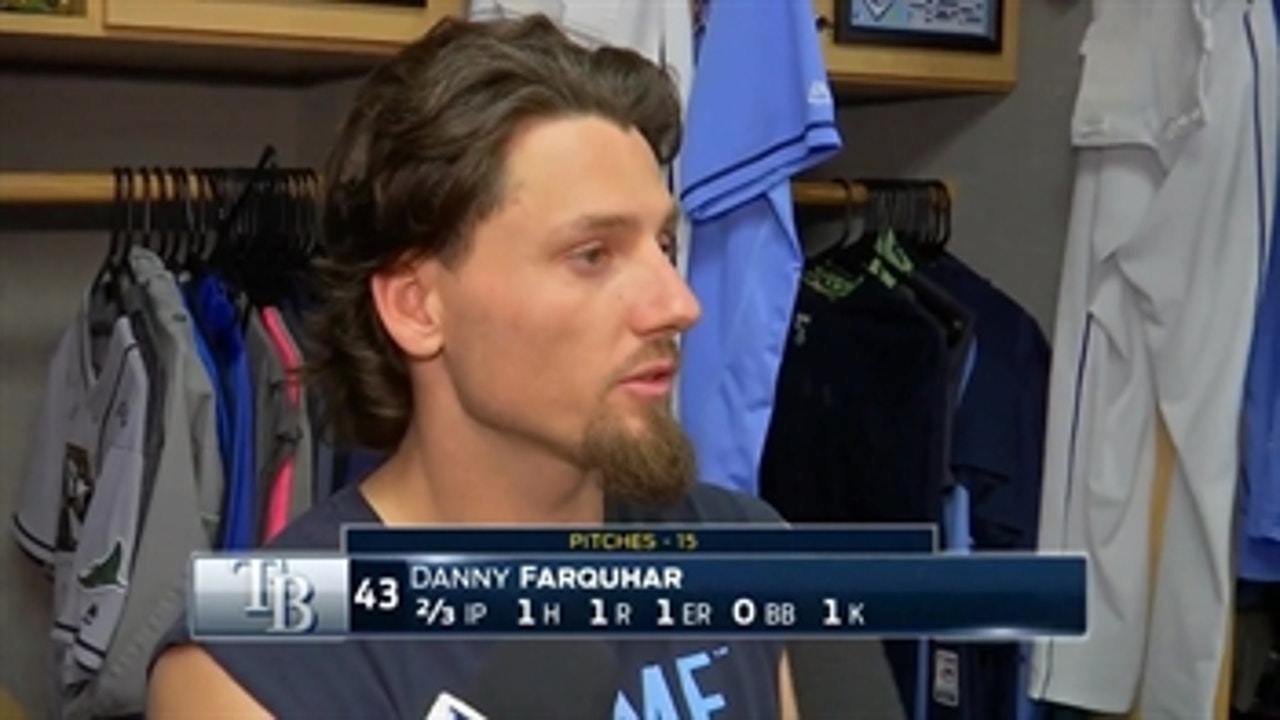 Danny Farquhar on grand slam: He got his pitch and he crushed it