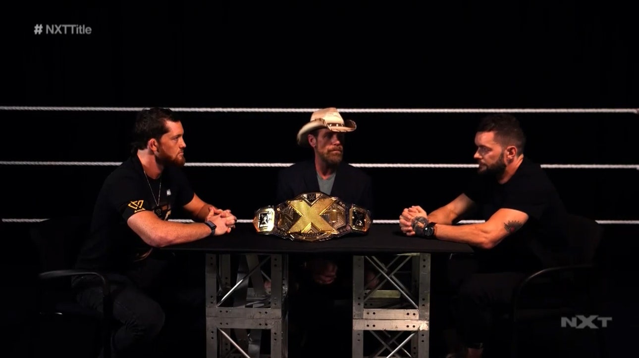 Shawn Michaels hosts the final meeting between Finn Balor and Kyle O’Reilly