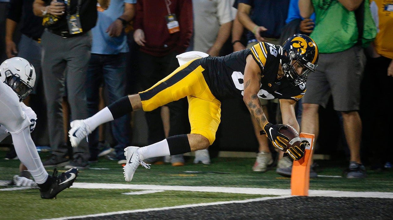 Spencer Petras' late 44-yard TD highlights No. 3 Iowa's 23-20 comeback win over No. 4 Penn State