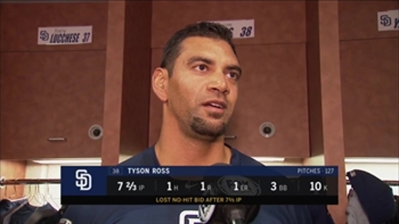 Tyson Ross: "This is the best I've been in recent memory"