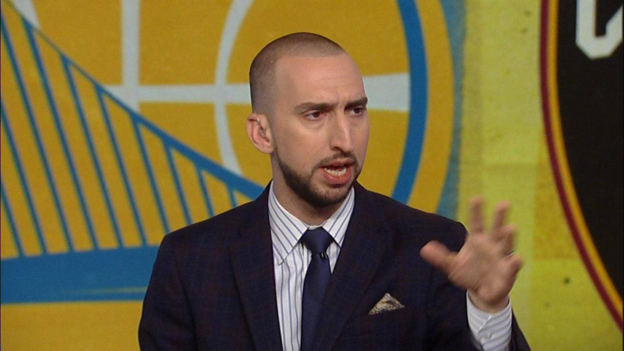 Nick Wright's Game-3 expectations for Warriors' Steph Curry in Cleveland ' NBA ' FIRST THINGS FIRST