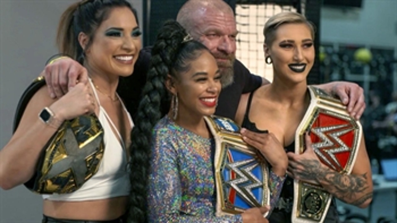 Bianca Belair, Rhea Ripley and Raquel Gonzalez reflect on their unforgettable week: WWE Network Exclusive, April 13, 2021