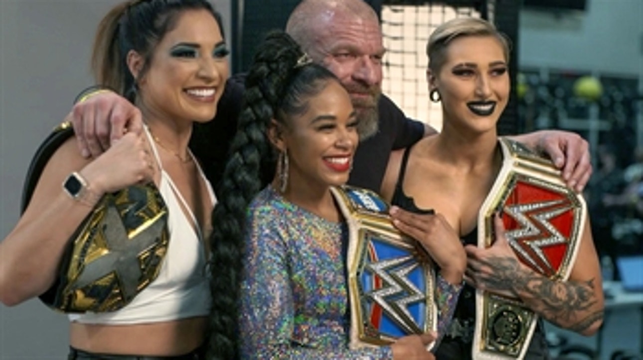Bianca Belair, Rhea Ripley and Raquel Gonzalez reflect on their unforgettable week: WWE Network Exclusive, April 13, 2021