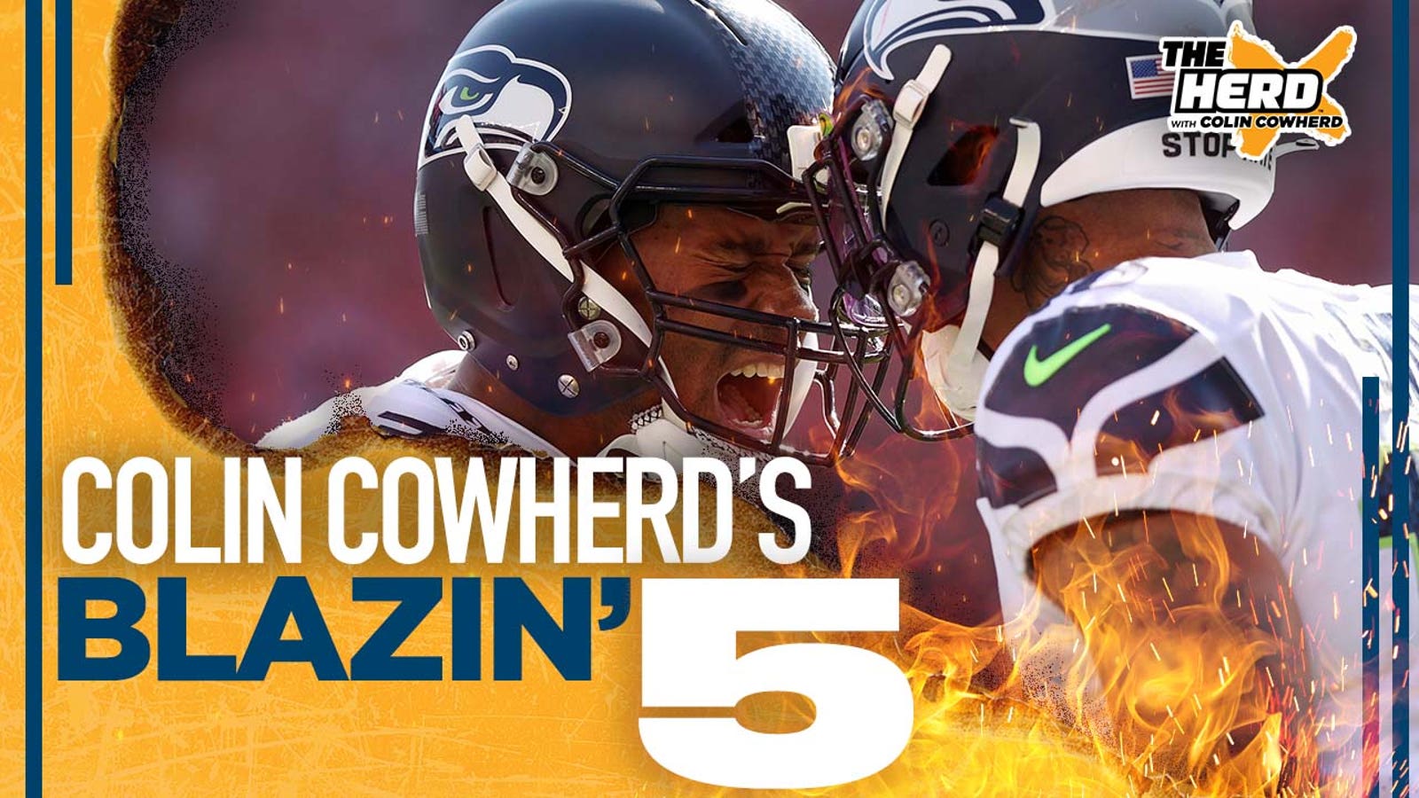 Blazin' 5: Colin Cowherd's picks for Week 6 of the 2021 NFL season I THE HERD