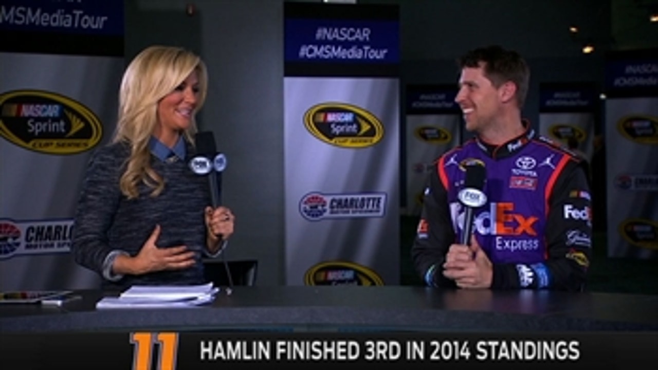 Denny Hamlin Interview - NASCAR Media Tour