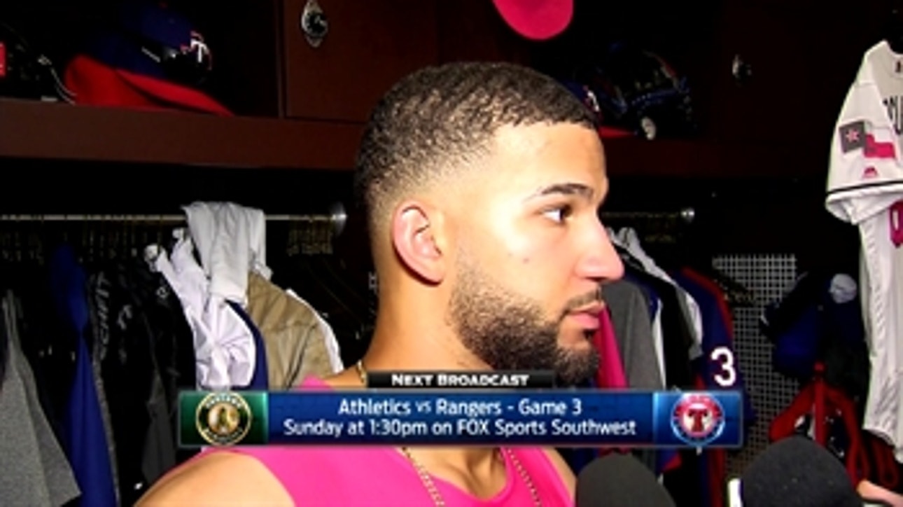 Nomar Mazara: 'We're seeing some resolve now'