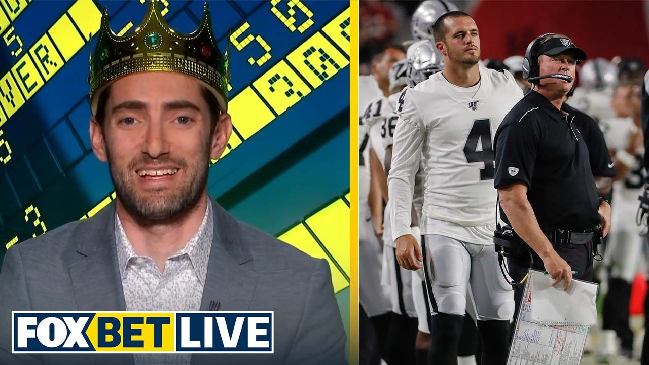 Will the Las Vegas Raiders win at least 8 games this season? | FOX BET LIVE