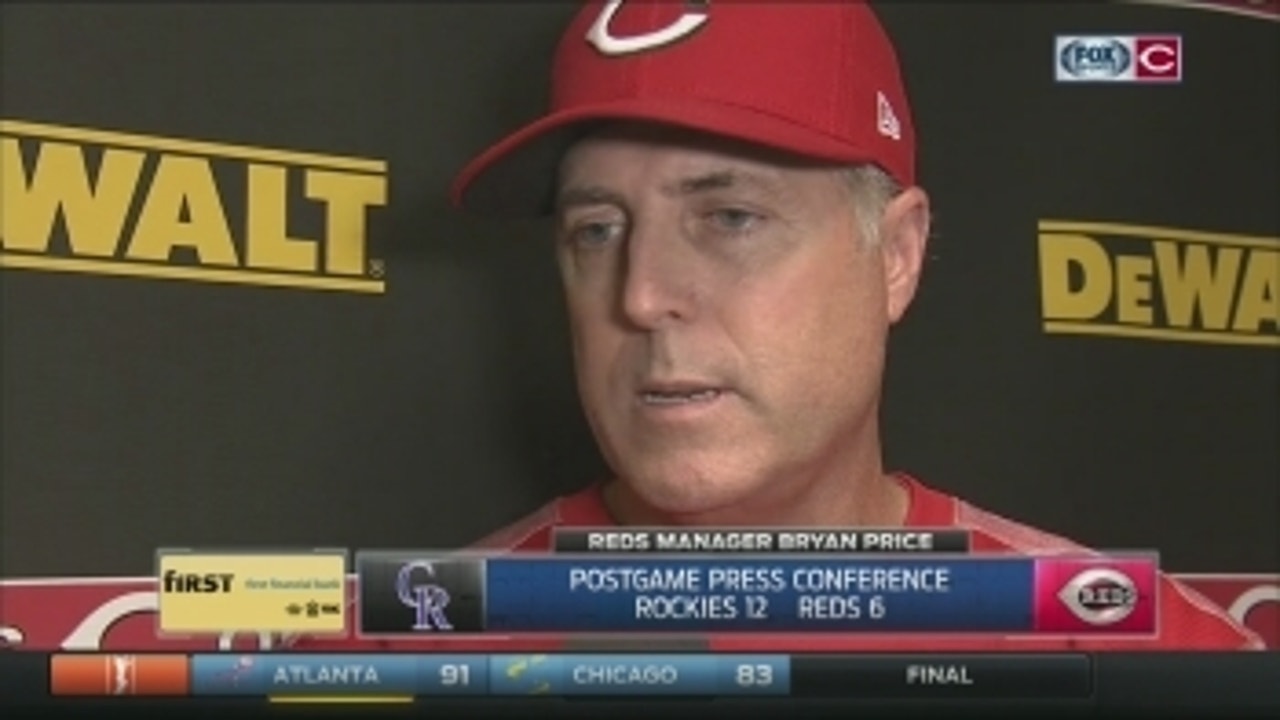 Price: Letting Peralta throw 40 pitches was a 'disgrace on my part'
