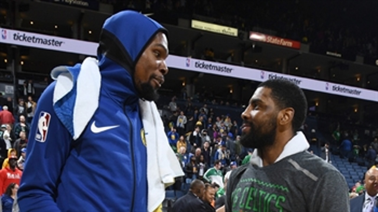 Cris Carter sheds light on Kyrie Irving trying to recruit Kevin Durant to come to the Nets