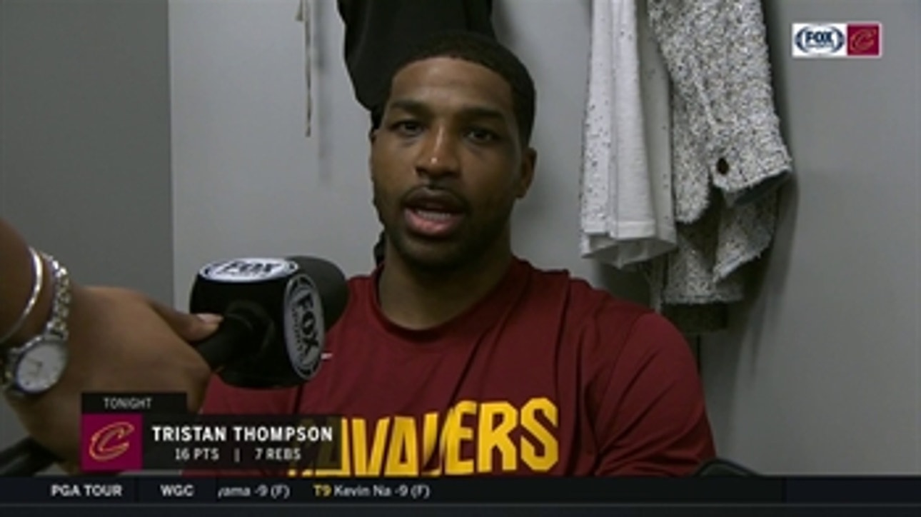 Tristan Thompson says Cleveland can flush loss to Miami