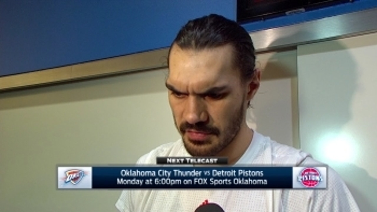 Steven Adams on 'uphill battle' in loss to Orlando