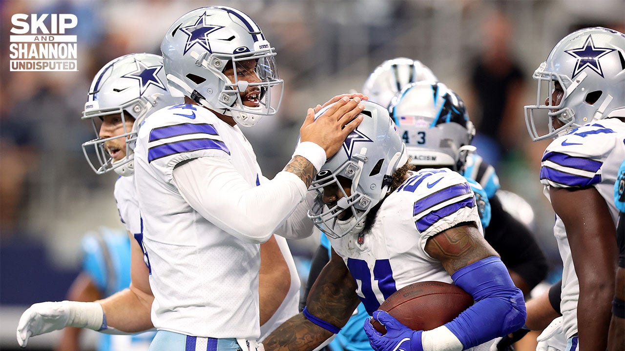 Skip Bayless ranks his Cowboys' Week 4 victory vs. Panthers: My team is legit; that was a big 9 I UNDISPUTED