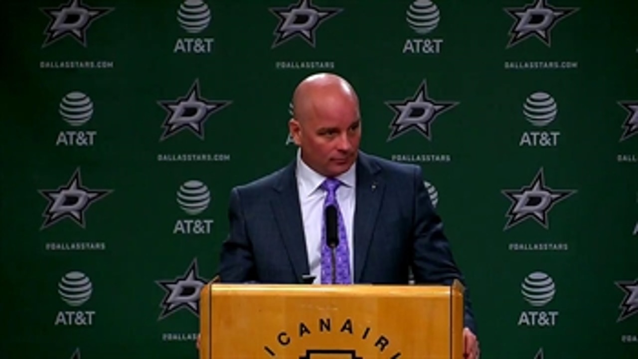 Jim Montgomery on the Stars Beating the Jets 5-3