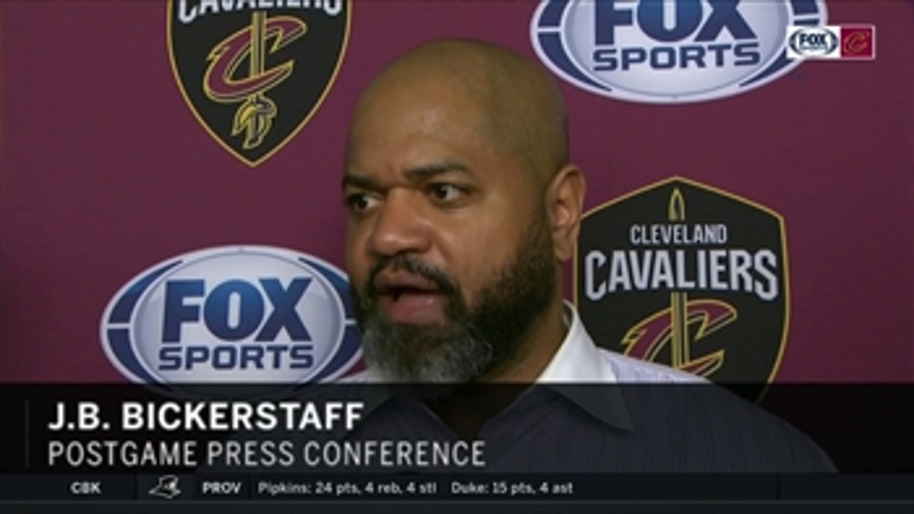 J.B. Bickerstaff: 'As long as the fight is there, we'll give ourselves a chance'